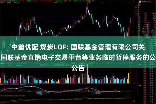中鑫优配 煤炭LOF: 国联基金管理有限公司关于国联基金直销电子交易平台等业务临时暂停服务的公告